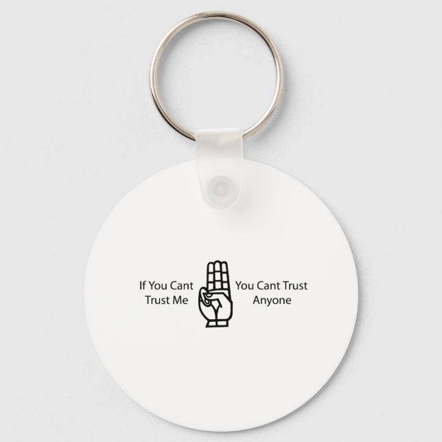 Scouts Honor Keychain (Front)