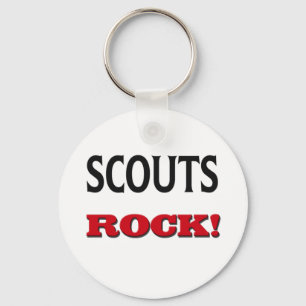 Scouts Rock Keychain