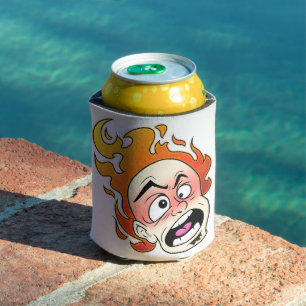 Scovillelicous Fire Head Foam Can Cooler