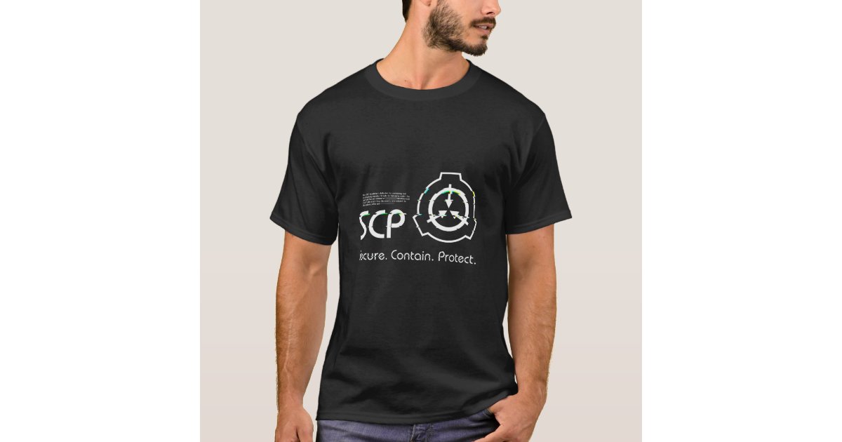 Containment Badge SCP Foundation Secure Contain' Men's Premium T-Shirt