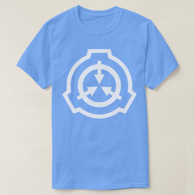 SCP Foundation Insignia White T-Shirt (Design Front)