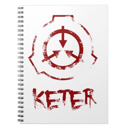 SCP Foundation Keter Notebook