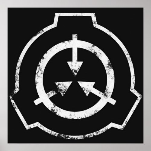 SCP Foundation Logo Poster