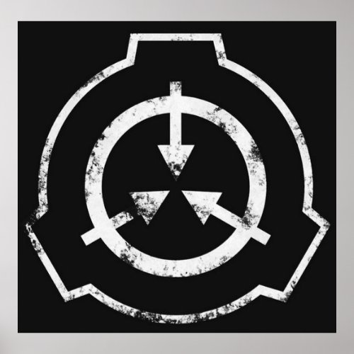SCP Foundation Logo Poster