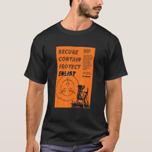 Scp Foundation Recruitment Agency T_Shirt
