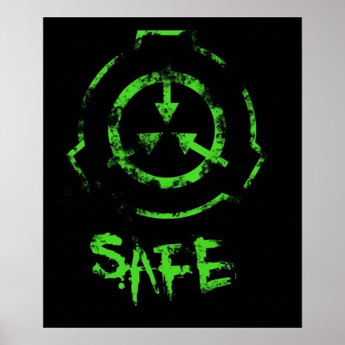 SCP foundation Safe Poster