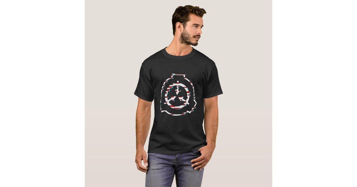 SCP Foundattion Red Crest Logo Symbol T-shirt by Rebellion-10