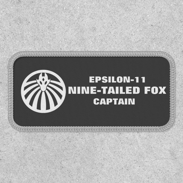 SCP Mobile Task Force Epsilon-11 Patch Captain (Front)