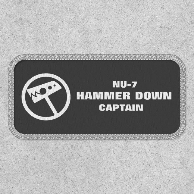 SCP Mobile Task Force Nu-7 Patch Captain (Front)