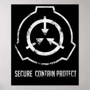 SCP Secure Contain Protect Poster
