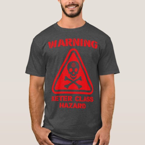 SCP Warning Keter Class Hazard T_Shirt