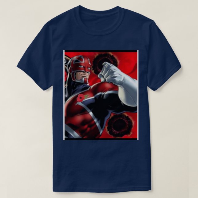 SCPN Captain Britain T-Shirt (Design Front)