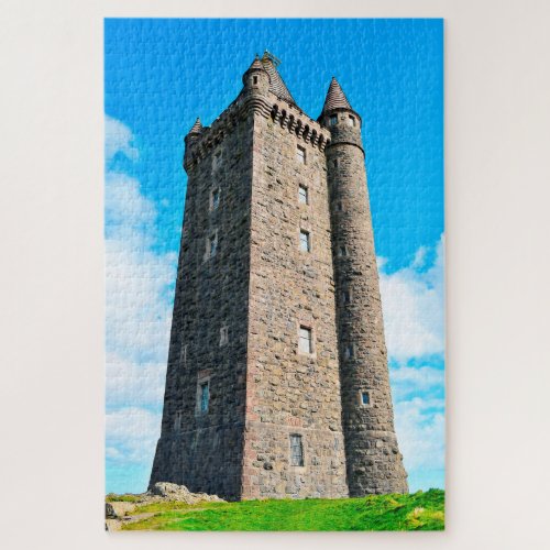 Scrabo tower Newtownards County Down Ireland Jigsaw Puzzle