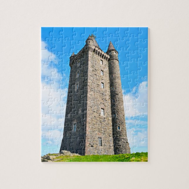 Scrabo tower Newtownards County Down Ireland. Jigsaw Puzzle (Vertical)