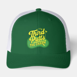 Scramble Golf Funny Third Putts The Charm Quote