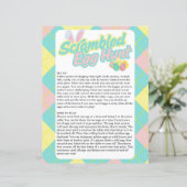 Scrambled Egg Hunt (Standing Front)