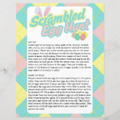 Scrambled Egg Hunt (Front)