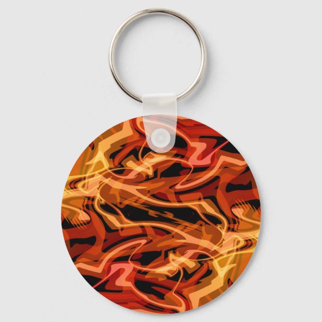 Scrambled Eggs & Peppers  Keychain (Front)