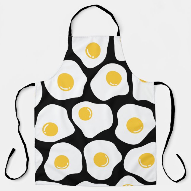 Scrambled Eggs: Quirky Vintage. Apron (Front)