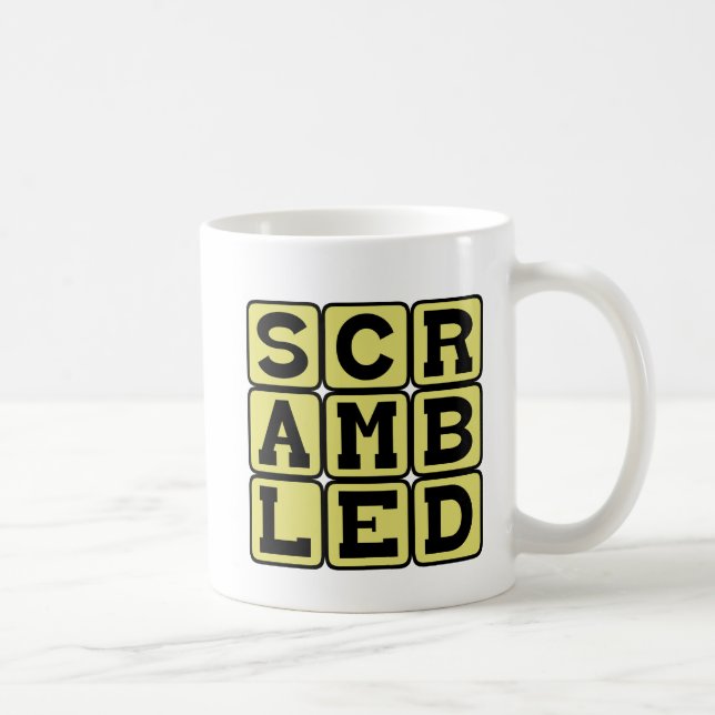 Scrambled, Type of Eggs Coffee Mug (Right)