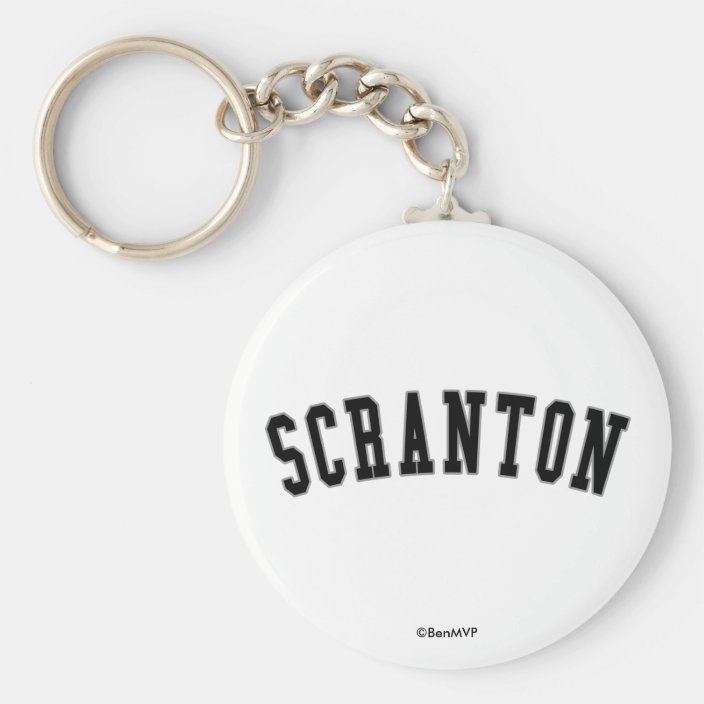 Scranton Keychain