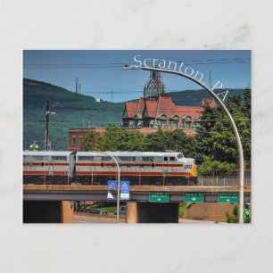 Scranton PA Postcard-Gateway to the City Postcard