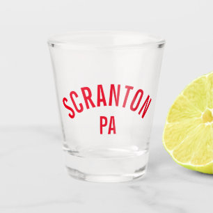 Scranton, PA Shot Glass