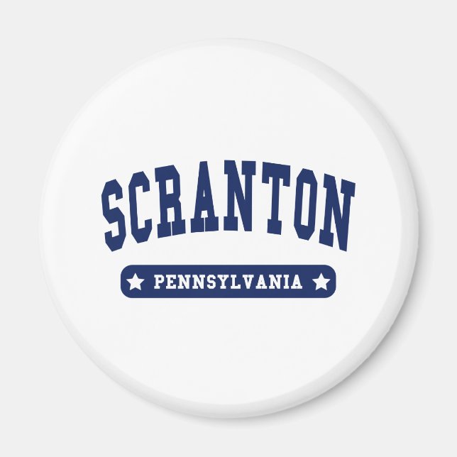Scranton Pennsylvania College Style tee shirts Magnet (Front)
