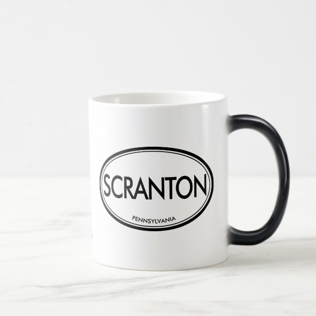 Scranton, Pennsylvania Color Morph Mug (Right)