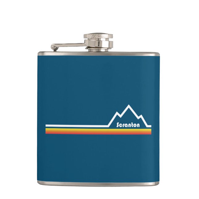 Scranton, Pennsylvania Flask (Front)