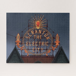 Scranton, the Electric City Jigsaw Puzzle