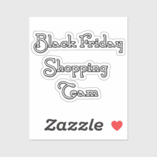 Scrap Book BLACK FRIDAY Sticker