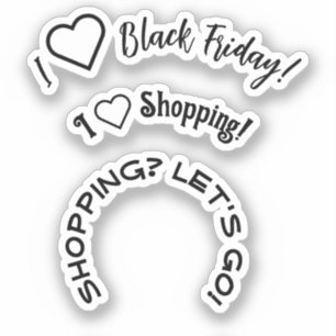 Scrap Book BLACK FRIDAY Sticker