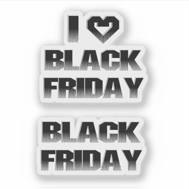 Scrap Book BLACK FRIDAY Sticker (Front)