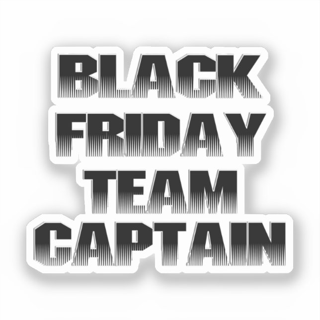 Scrap Book BLACK FRIDAY Team Sticker (Front)