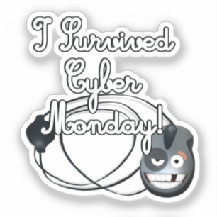 Scrap Book CYBER MONDAY Sticker