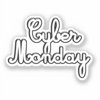Scrap Book CYBER MONDAY Sticker