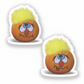 Scrap Book Mini Pumpkins Thanksgiving Sticker