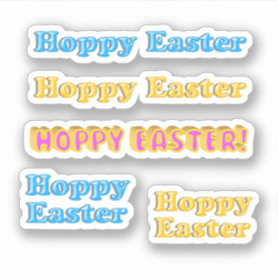 Scrap Booking Happy Easter Sticker
