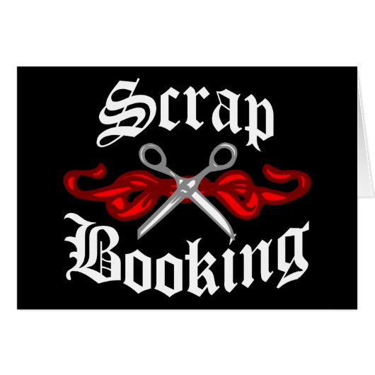 Scrap Booking Tattoo Cards (Front Horizontal)