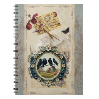 Scrap Booking With Raven's and Roses Notebook
