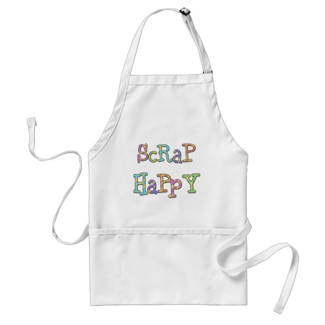 Scrap Happy Adult Apron (Front)