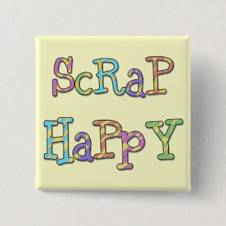 Scrap Happy T-shirts and Gifts Button