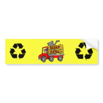Scrap Metal Collector Bumper Sticker