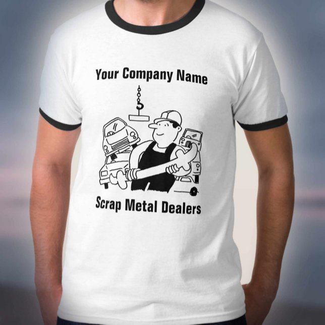 Scrap Metal Dealers Cartoon T-Shirt (Creator Uploaded)