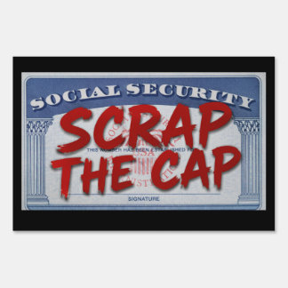 Scrap The Cap Sign