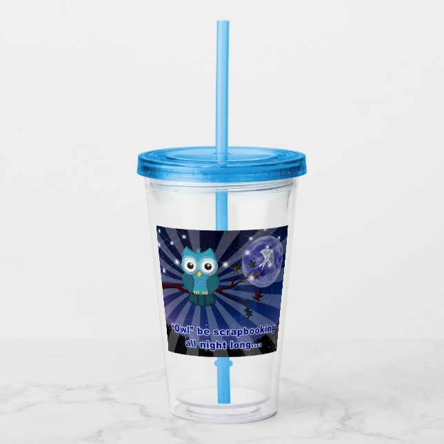 Scrapbook Acrylic Tumbler (Front)