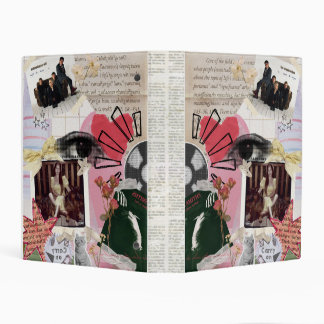 Scrapbook Collage Symmetrical Binder
