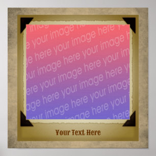 Scrapbook Frame Create Your Own Photo Poster