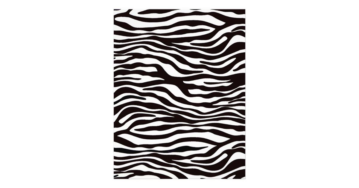 Scrapbook Layout Pages - Zebra Stripes | Zazzle